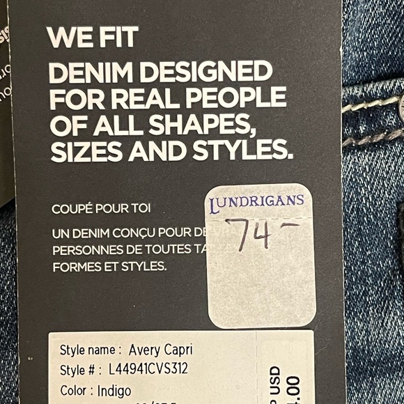Silver Jeans Women's Avery Curvy Fit G
High Rise Capri Size W29/L23.5 - Picture 9 of 16